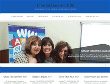 Tablet Screenshot of elportaleducativoblog.com